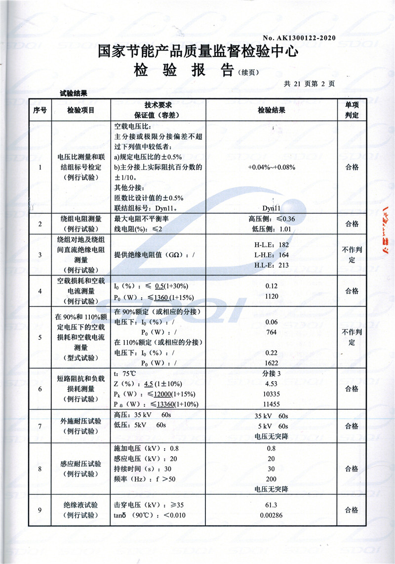 高低压试验报告-S11-1250洪山洪山洪山油浸式变压器-2.jpg